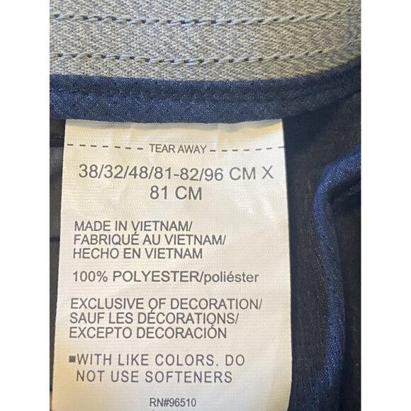 Under Armour Pants Mens 38 X 32 Blue Performance Stretch Chino Golf Lightweight - Picture 9 of 9